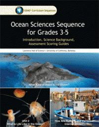 Ocean Sciences Sequence for Grades 3-5 Introduction Guide Cover